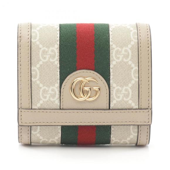 GUCCI Beige Leather Wallet - Picture 2 of 6